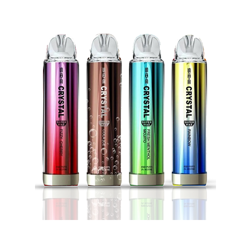 Ske Crystal Super Max 4500 Wegwerp Vapes (Doos van 10)