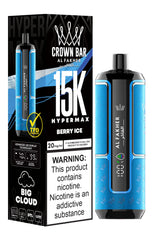 Al Fakher Crown Bar 15k Hypermax Wegwerp Vapes