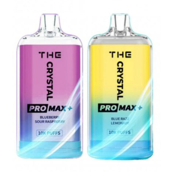 Crystal Pro Max+ 10000 ZERO NICOTINE Wegwerp Vapes (Doos van 10)